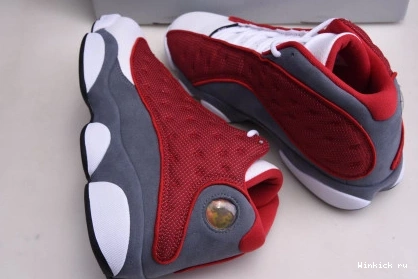 JORDAN FLINT RED GYM RETRO 13 GREY - 1123